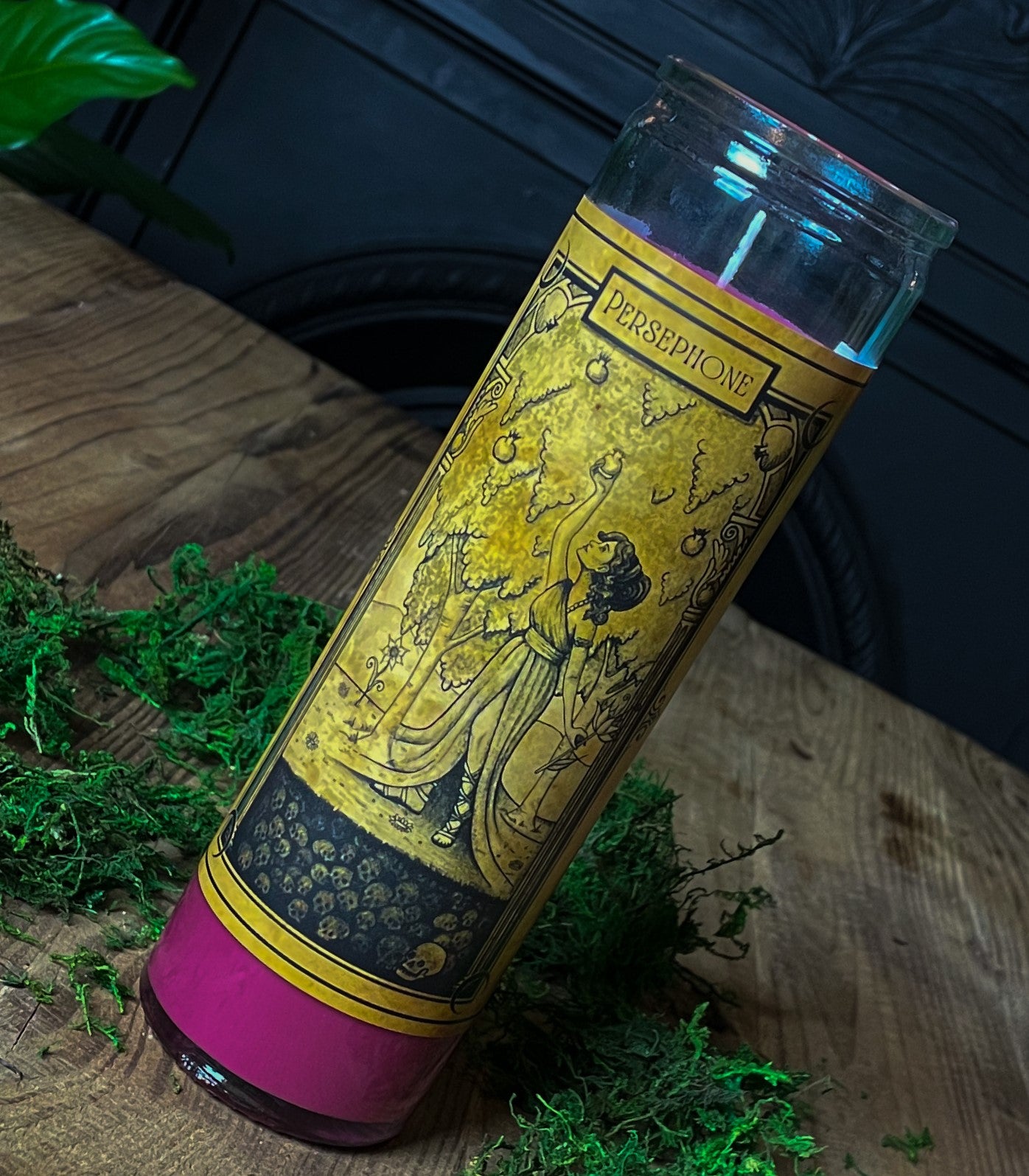 Persephone, Devotional Candle Elfhame