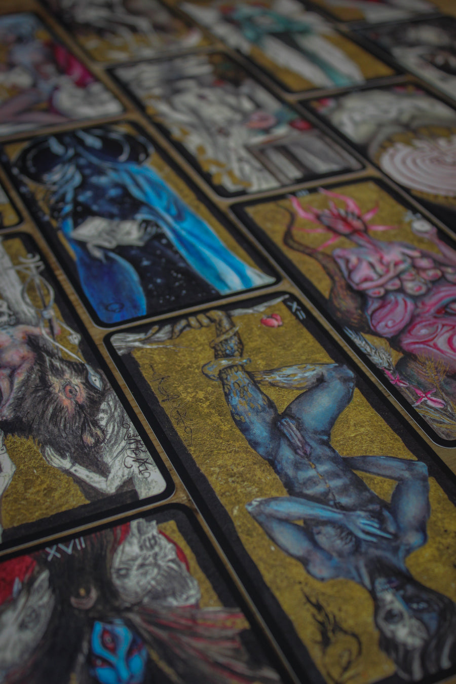 The Serpent Ikons, Tarot Deck with Hardcover Book