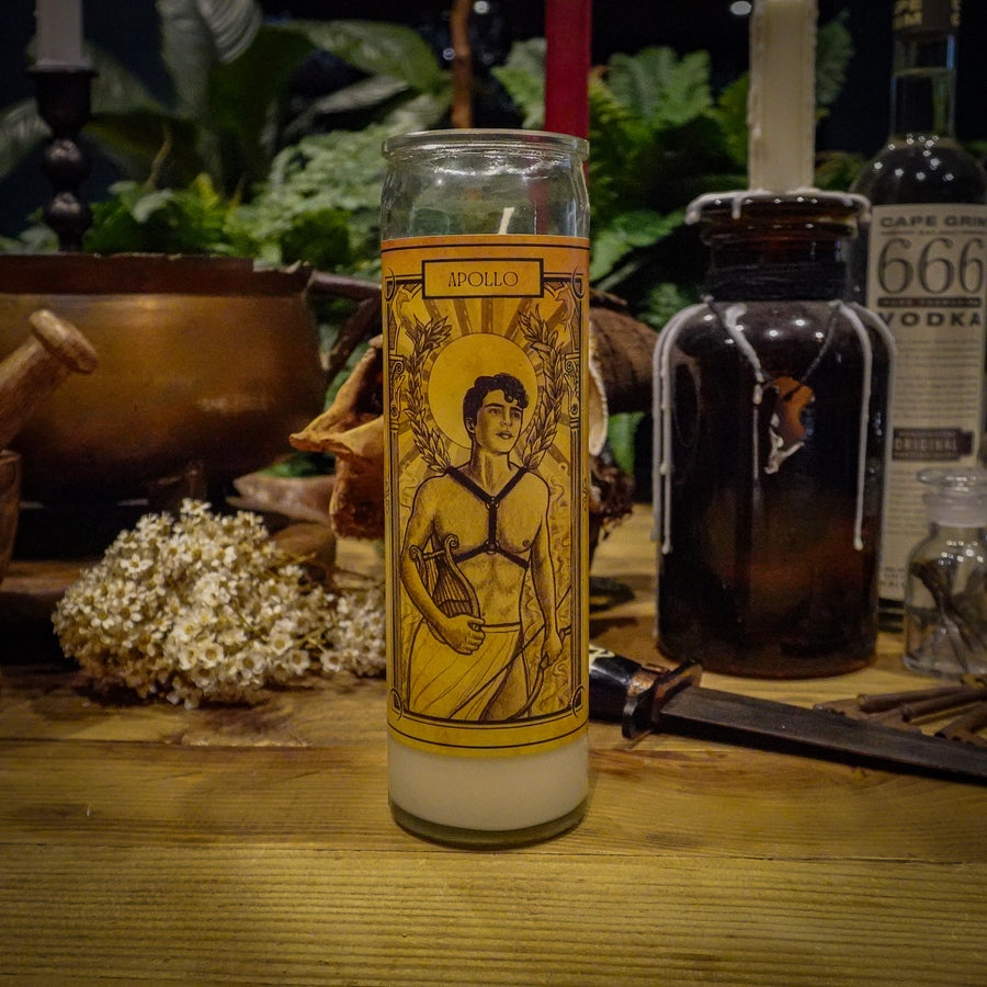 Apollo, Devotional Candle