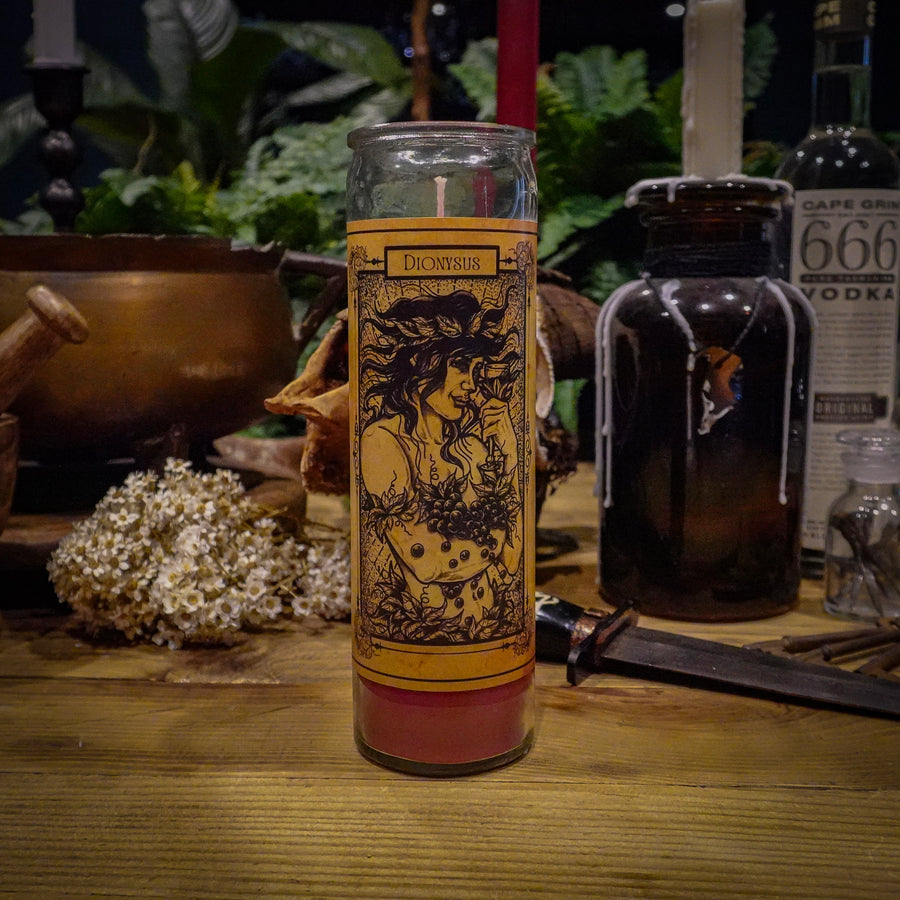 Dionysus, Devotional Candle