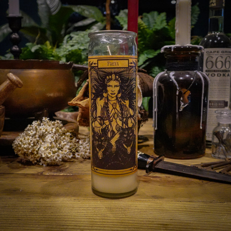 Freya, Devotional Candle