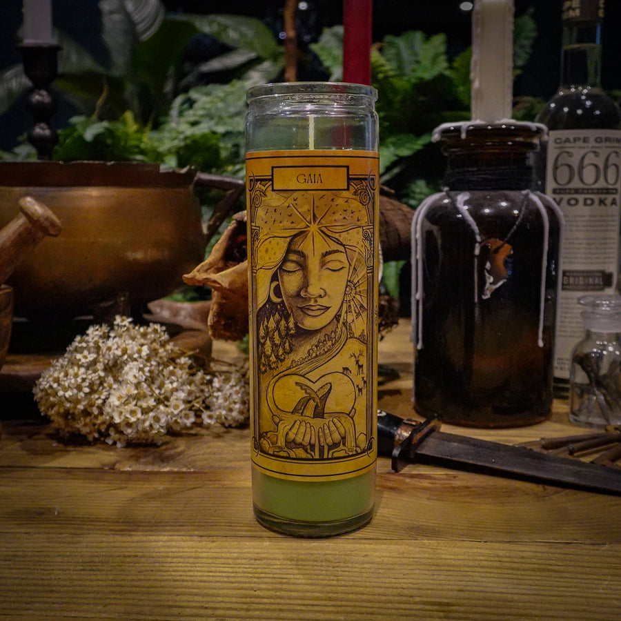 Gaia, Devotional Candle