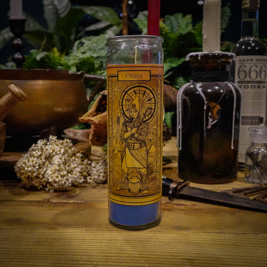 Osiris, Devotional Candle