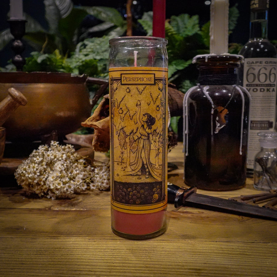 Persephone, Devotional Candle