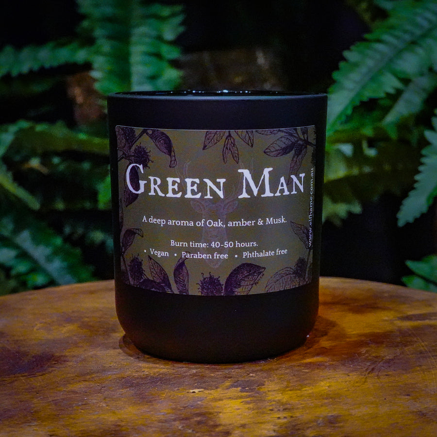 Green Man, Ritual Scent Candle