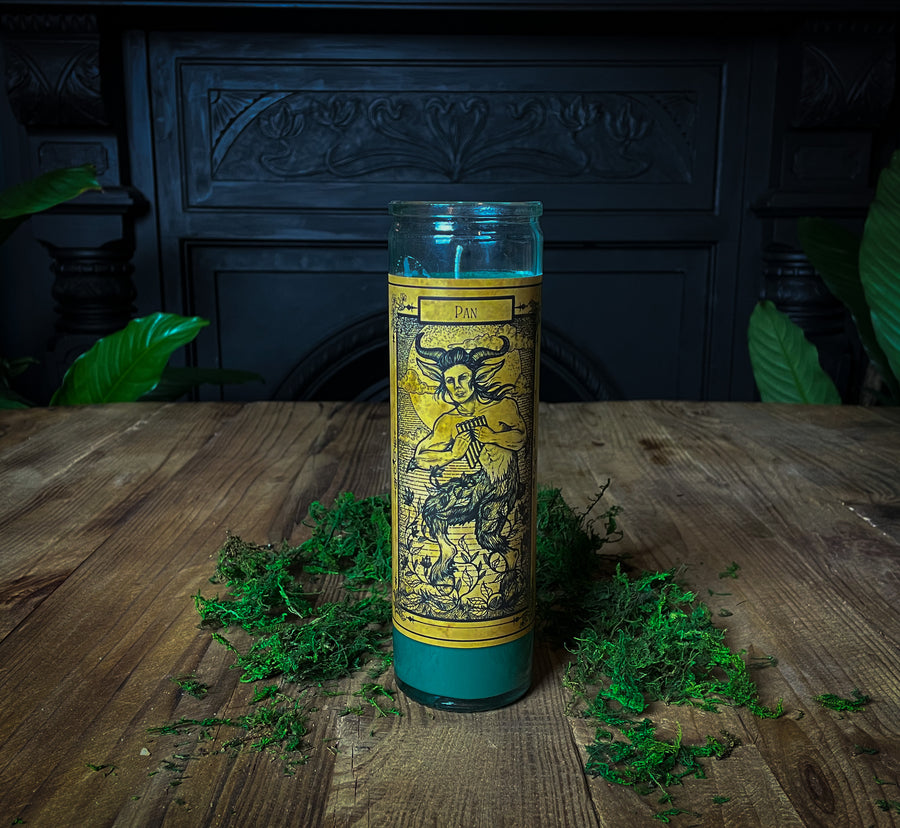 Pan, Devotional Candle