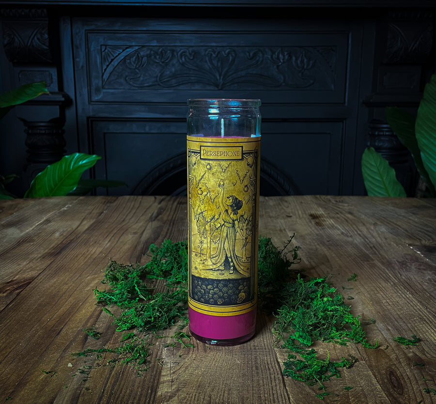 Persephone, Devotional Candle