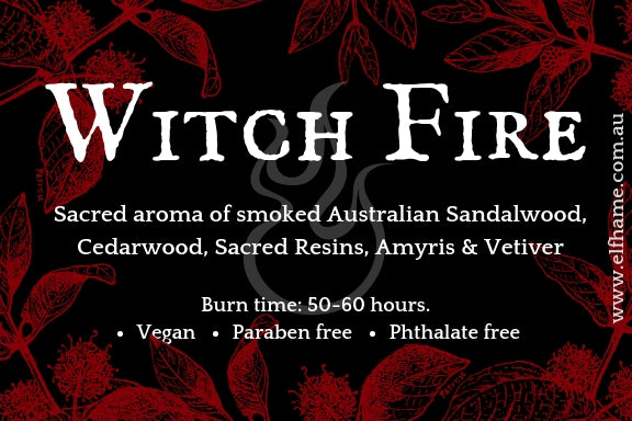 Witch Fire, Ritual Scent Candle
